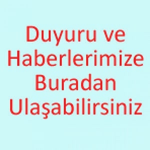 Duyurular Örnek